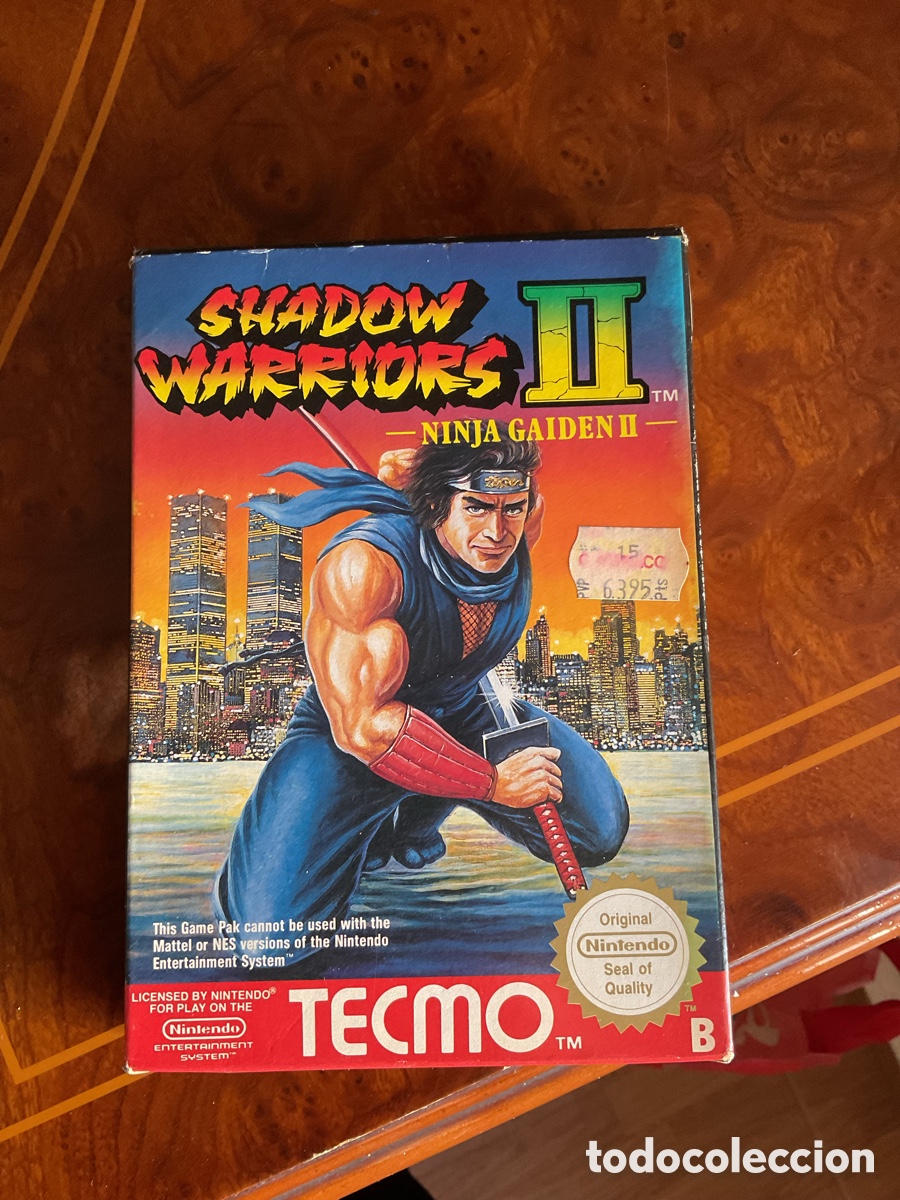 Videojuegos y Consolas: Juego de Nintendo Nes Shadow Warriors II en Caja
