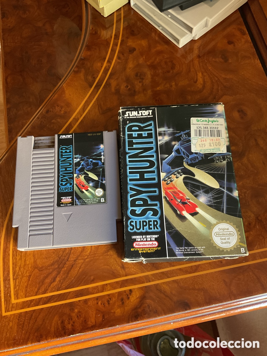 Videojuegos y Consolas: Juego de Nintendo Nes S&uacute;per Spy Hunter en caja