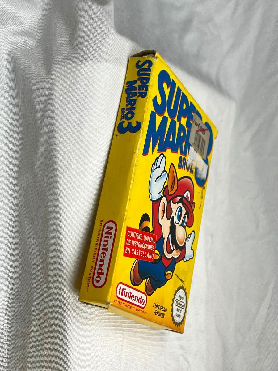 Videojuegos y consolas: SUPER MARIO 3 EN CAJA PARA NINTENDO NES - Foto 6