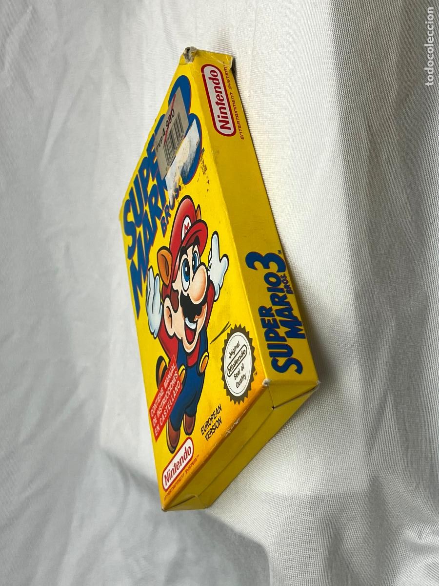 Videojuegos y consolas: SUPER MARIO 3 EN CAJA PARA NINTENDO NES - Foto 7