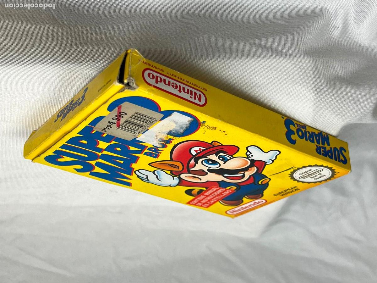 Videojuegos y consolas: SUPER MARIO 3 EN CAJA PARA NINTENDO NES - Foto 8
