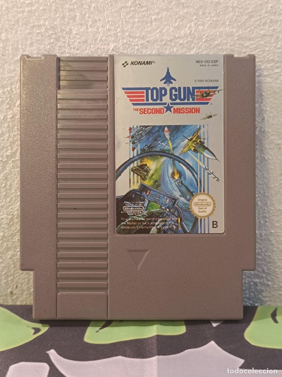 Videojuegos y consolas: Top Gun: The Second Mission NES Pal Esp - Foto 1