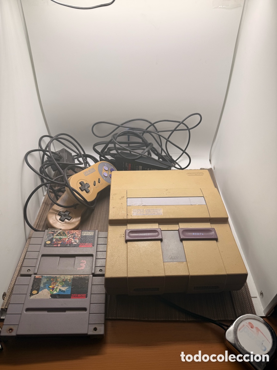 Videojuegos y Consolas: Consola Super Nintendo (SNES) Modelo Americano NTSC + 2 Juegos