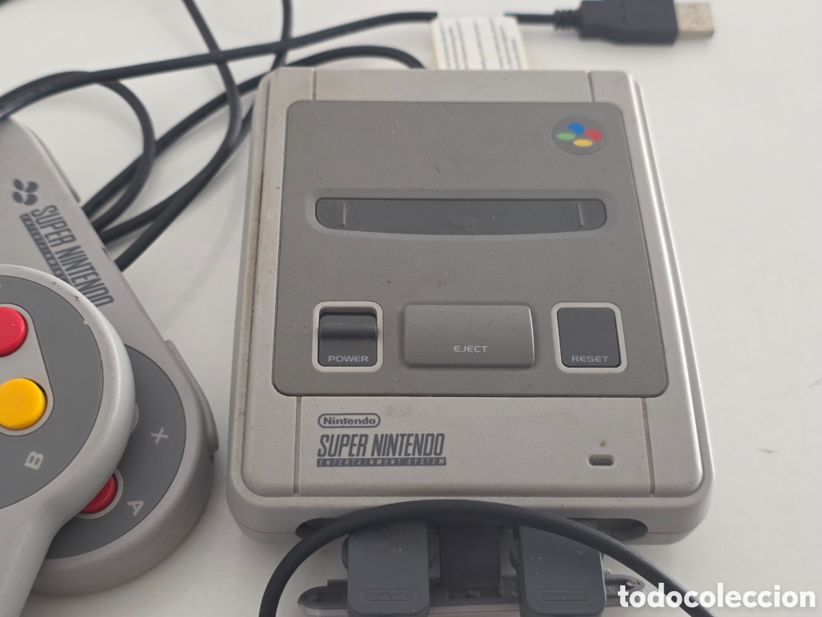 Videojuegos y Consolas: super nintendo mini snes classic 2 mandos funciona perfecta