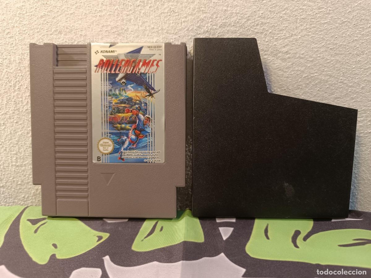 Videojuegos y consolas: Rollergames Nes Pal Esp + funda - Foto 1