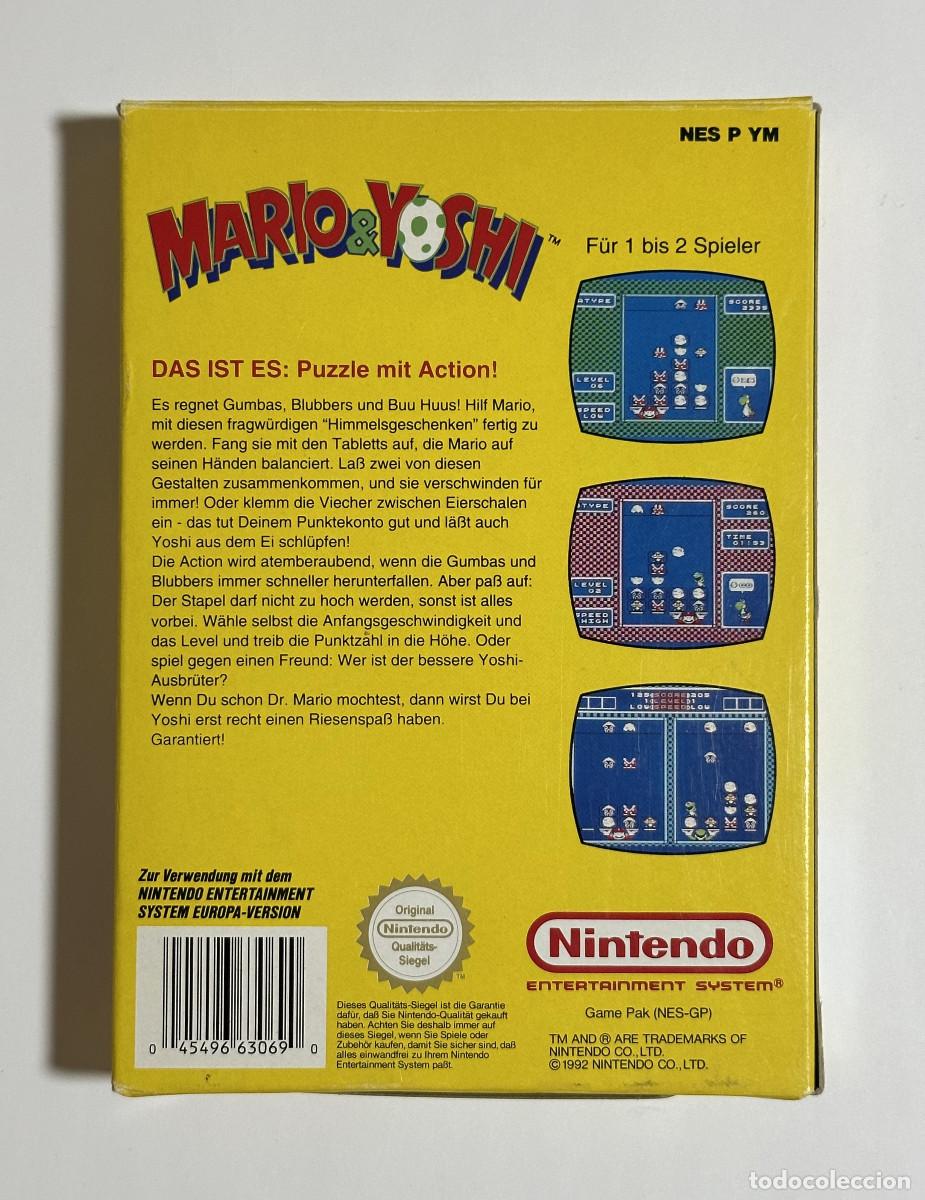 Videojuegos y consolas: Mario & Yoshi NES PAL NOE - Foto 3