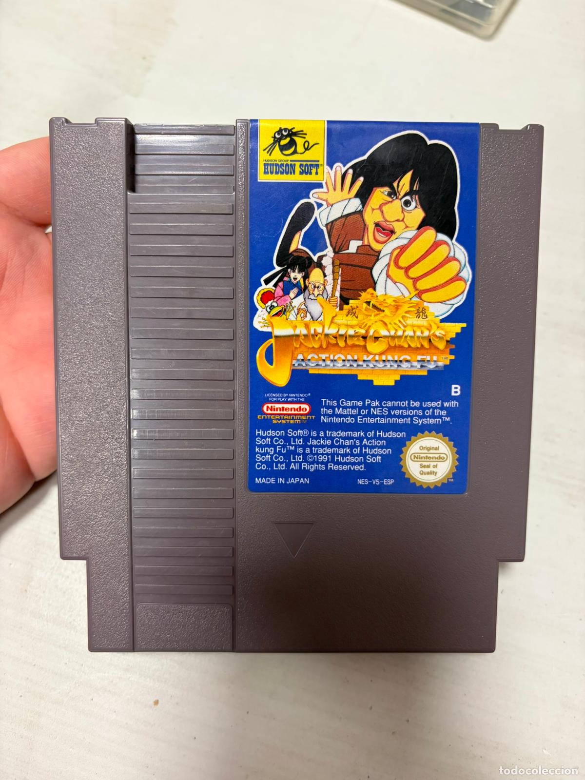 Videojuegos y Consolas: Jackie Chan Action Kung fu - Nintendo nes -PAL ESP B