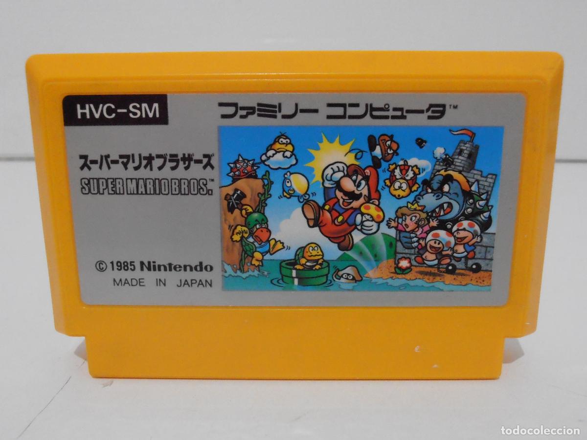 Videojuegos y Consolas: CARTUCHO JUEGO FAMICOM, SUPER MARIO BROS, NINTENDO NES, JAPON 1985