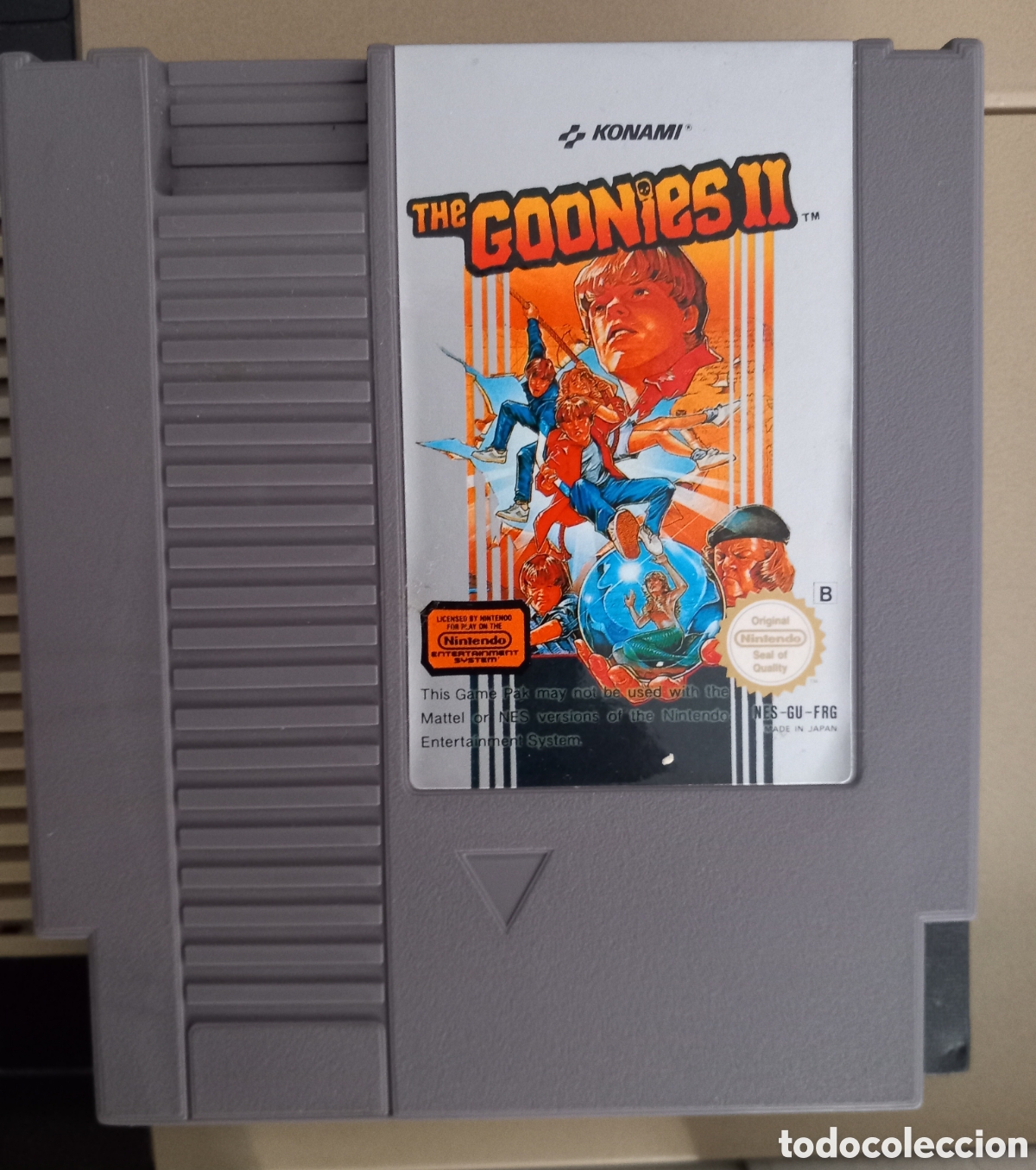 Videojuegos y Consolas: The Goonies II &ndash; Cartucho NES original