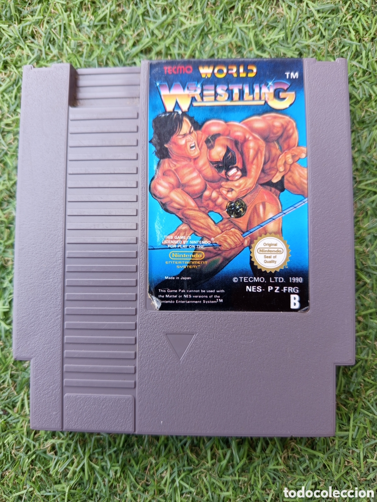 Videojuegos y Consolas: Video juego de Nintendo nes tecmo world wrestling