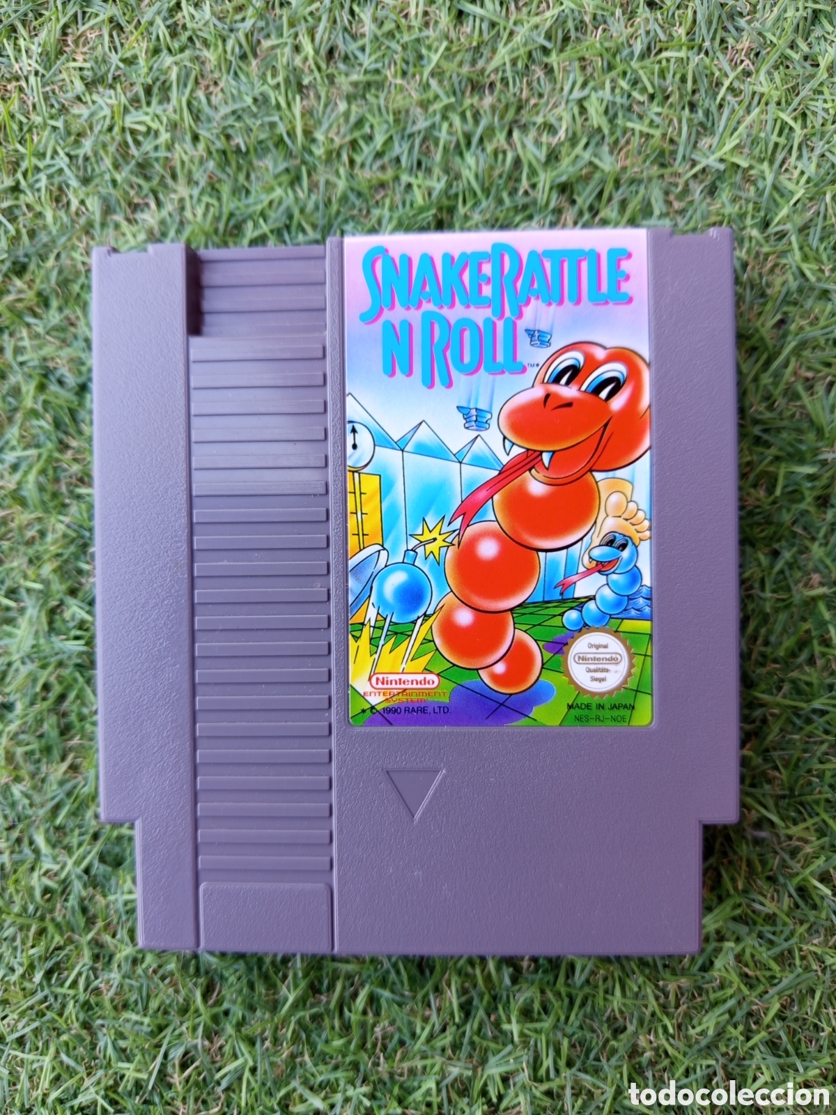 Videojuegos y Consolas: Video juego de Nintendo nes snake rattle n roll