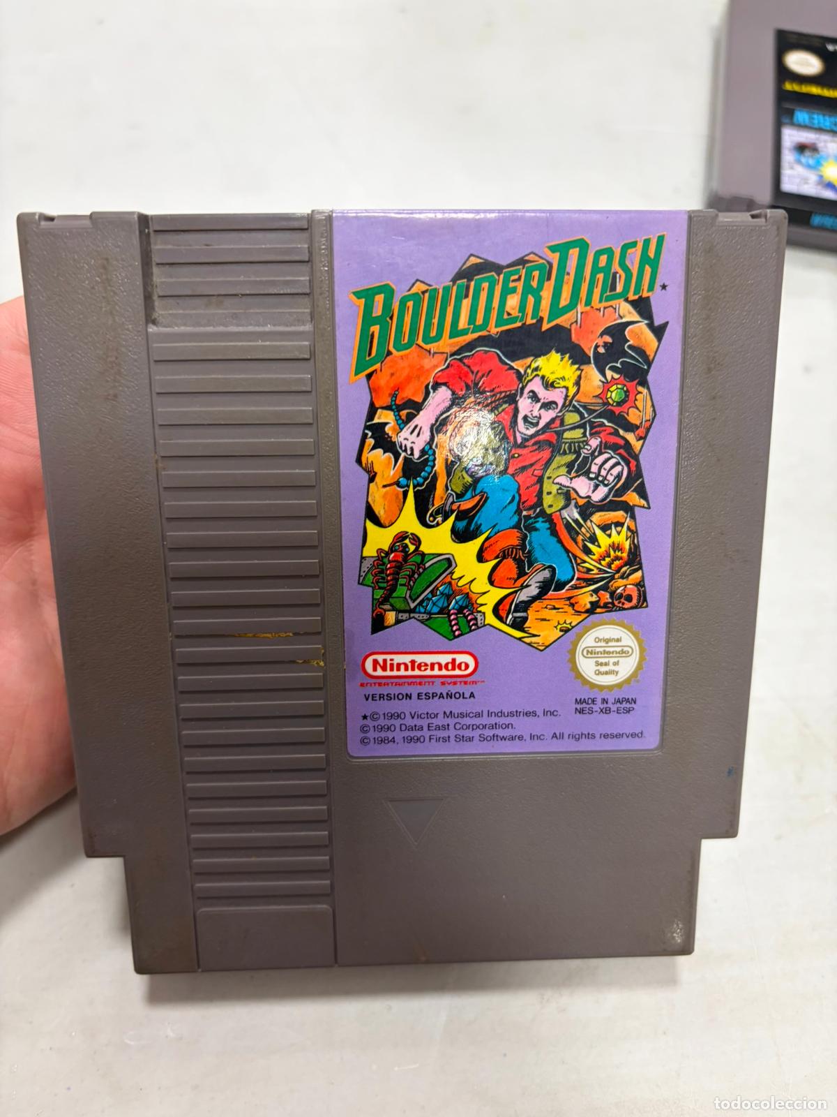 Videojuegos y Consolas: Boulder Dash - NES Nintendo - PAL ESP B