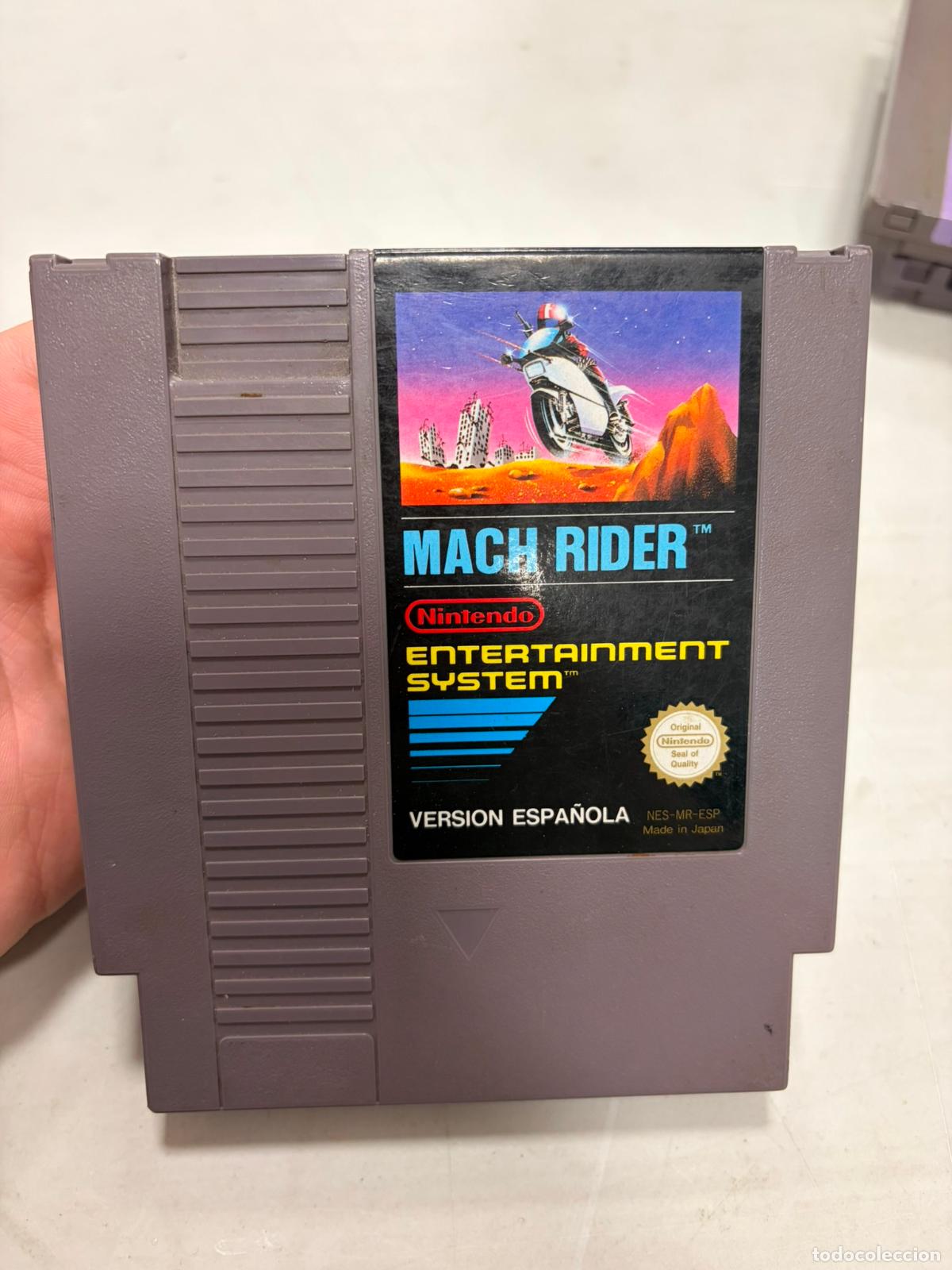 Videojuegos y Consolas: Mach rider - NES Nintendo - PAL ESP B