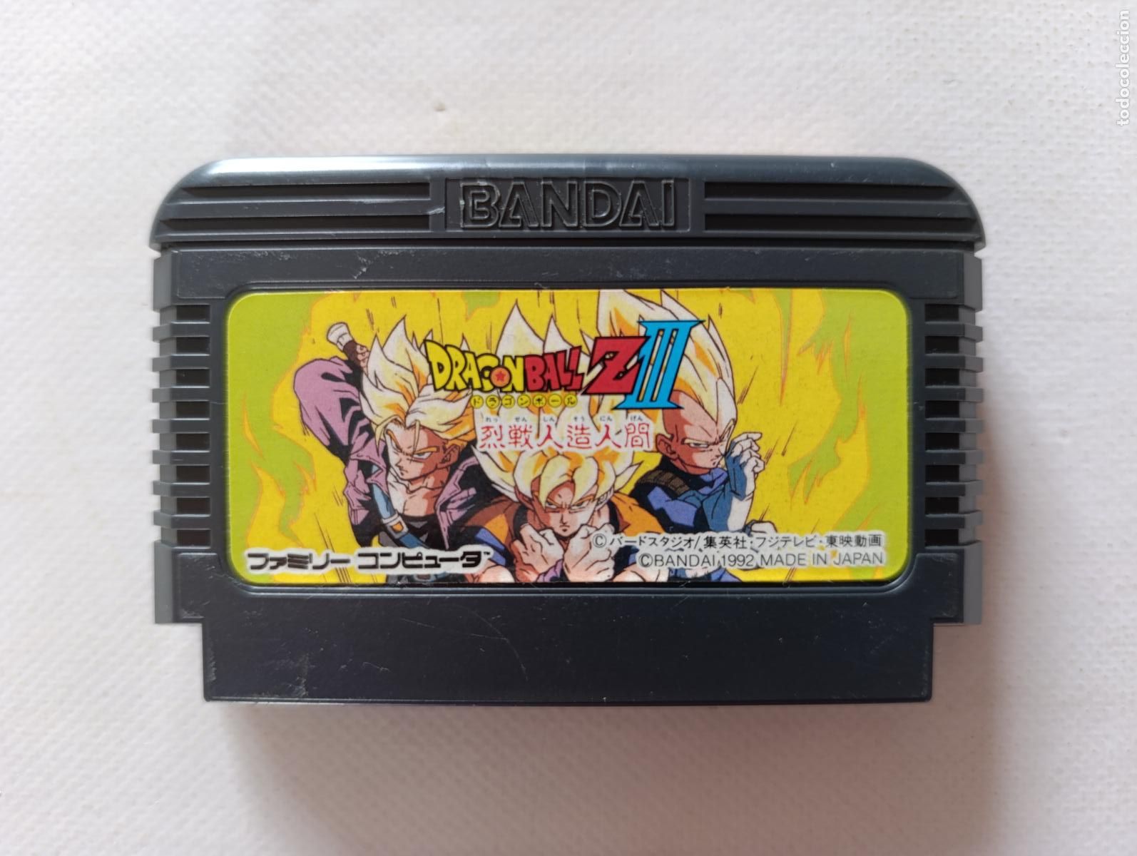 Videojuegos y Consolas: NES FAMICOM - DRAGON BALL Z III RESSEN JINZONINGEN - DE JAPON - SOLO CARTUCHO (313Bw)