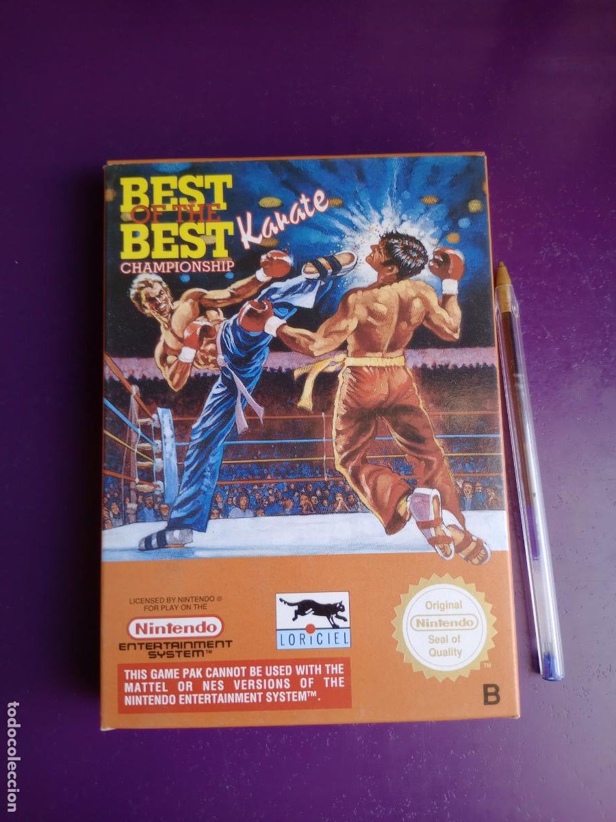 Videojuegos y Consolas: NINTENDO - BEST OF THE BEST CHAMPIONSHIP - KARATE - EN LA CAJA, SIN ESTRENAR -
