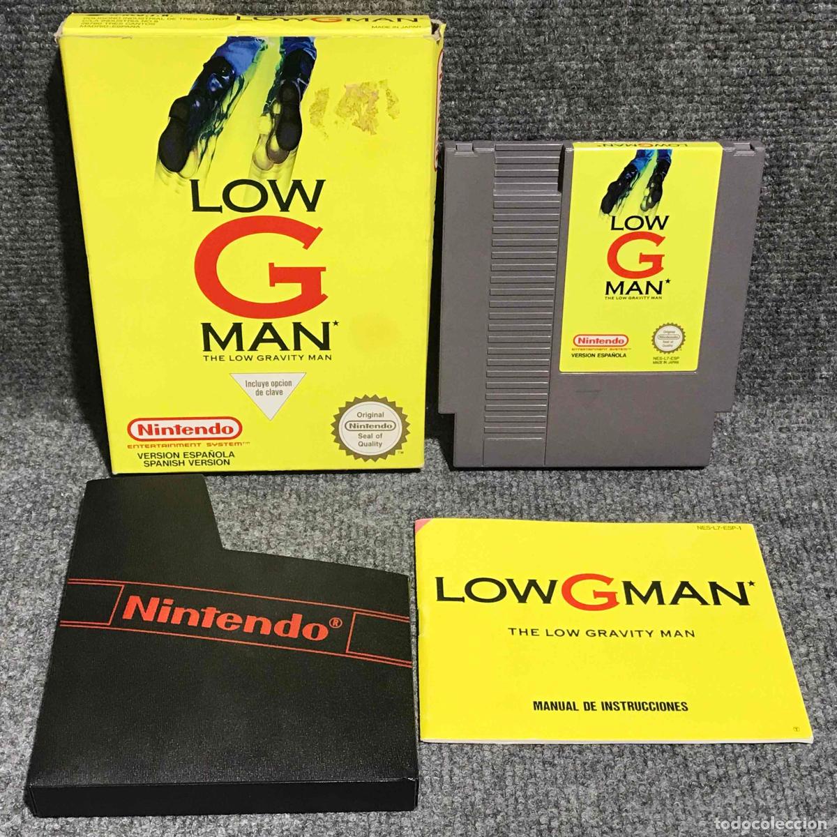 Videojuegos y Consolas: LOW G MAN NINTENDO NES