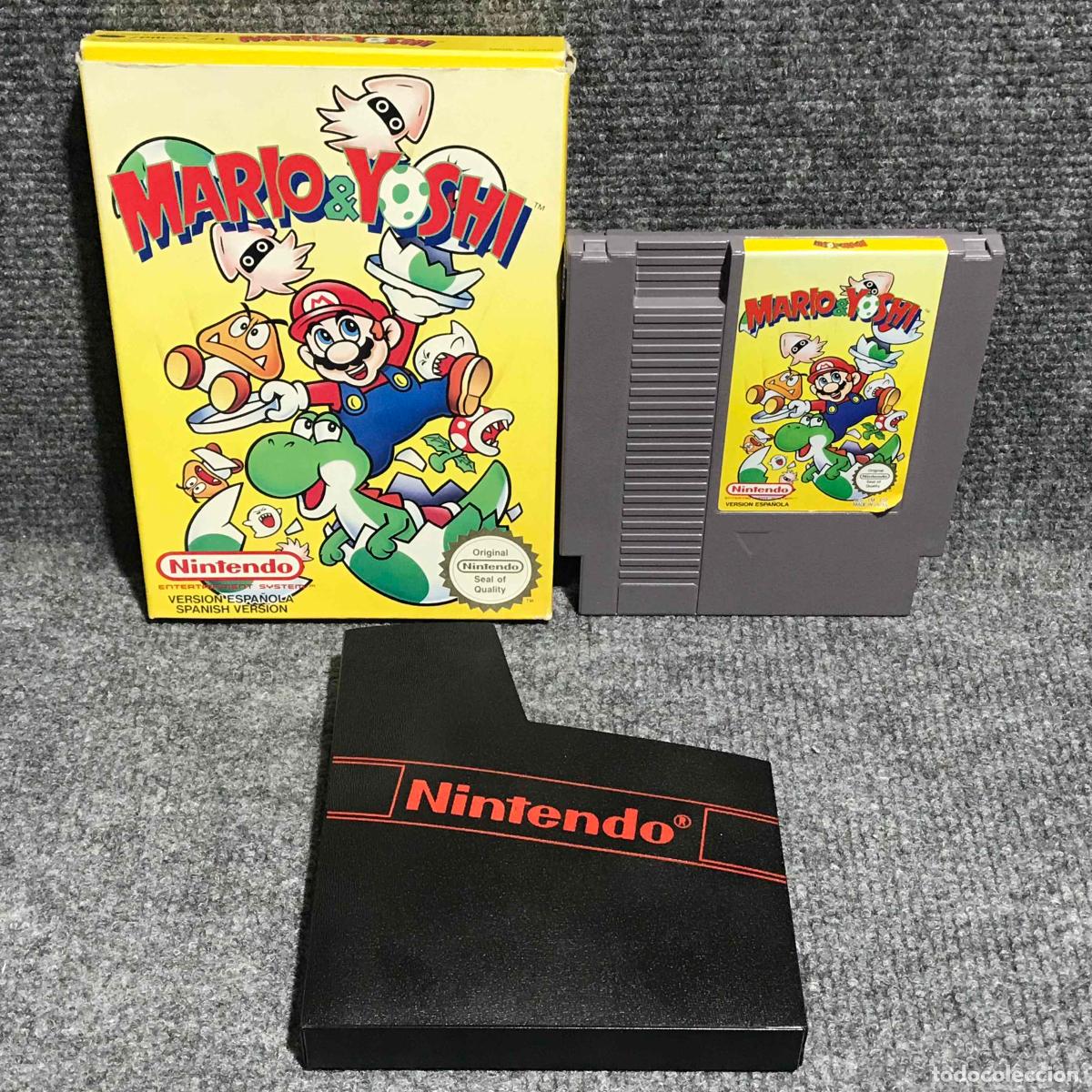 Videojuegos y consolas: MARIO AND YOSHI NINTENDO NES - Foto 1