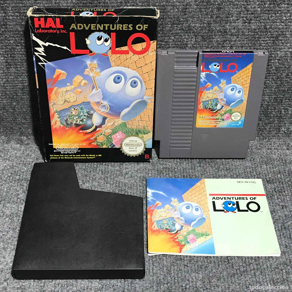 Videojuegos y Consolas: ADVENTURES OF LOLO NINTENDO NES