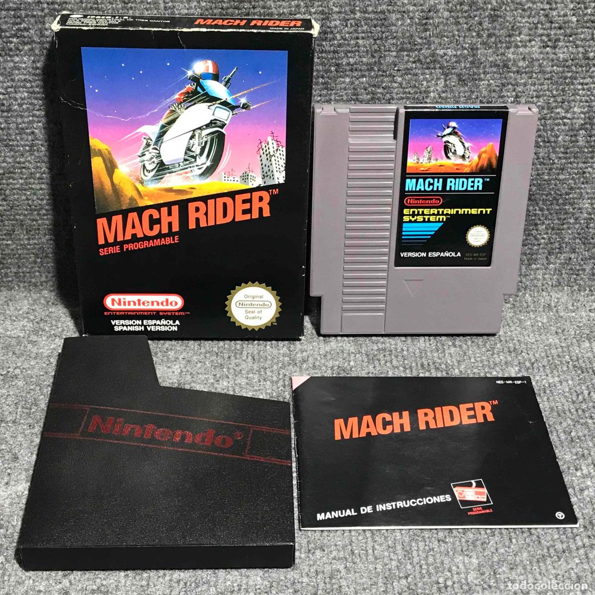 Videojuegos y consolas: MACH RIDER NINTENDO NES - Foto 1