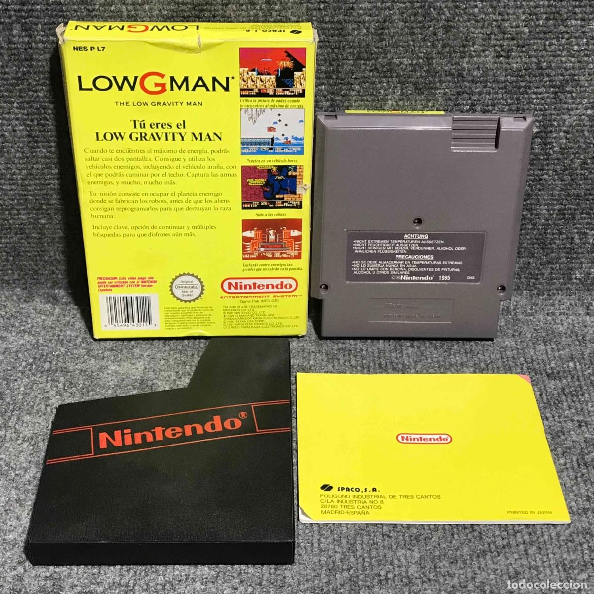 Videojuegos y consolas: LOW G MAN NINTENDO NES - Foto 2