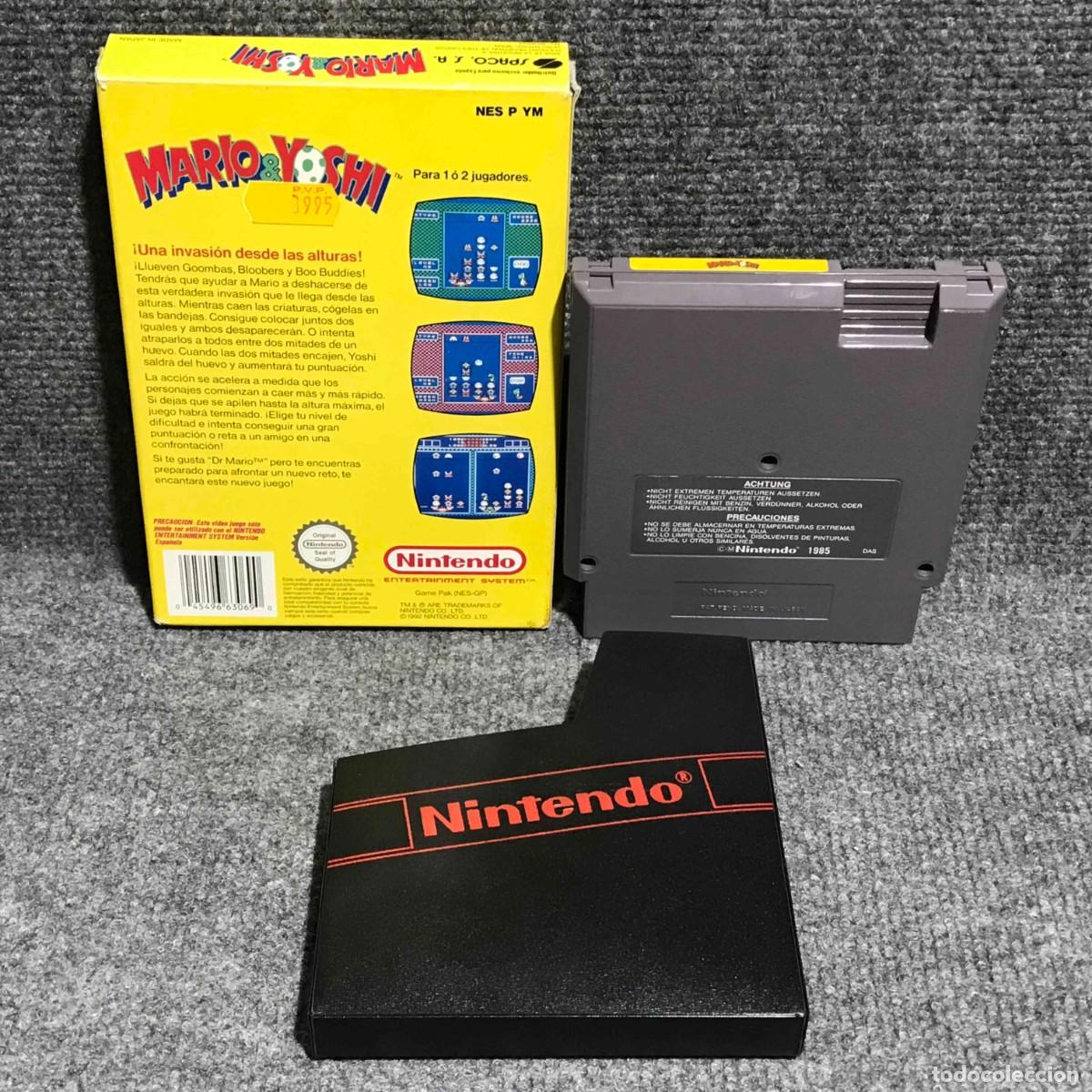 Videojuegos y consolas: MARIO AND YOSHI NINTENDO NES - Foto 2