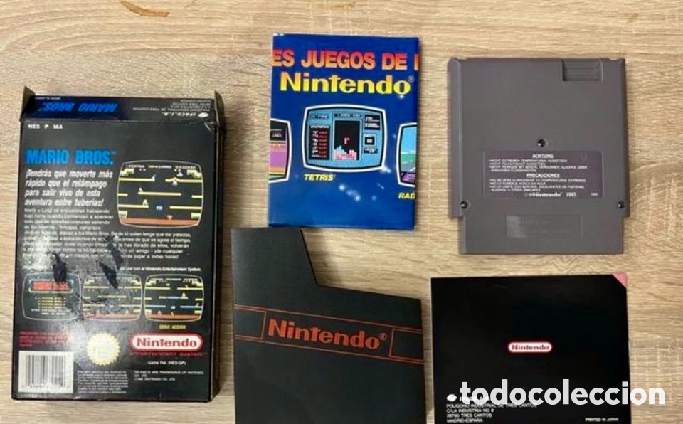 Videojuegos y consolas: Mario bros nes versi&oacute;n espa&ntilde;ola. - Foto 2