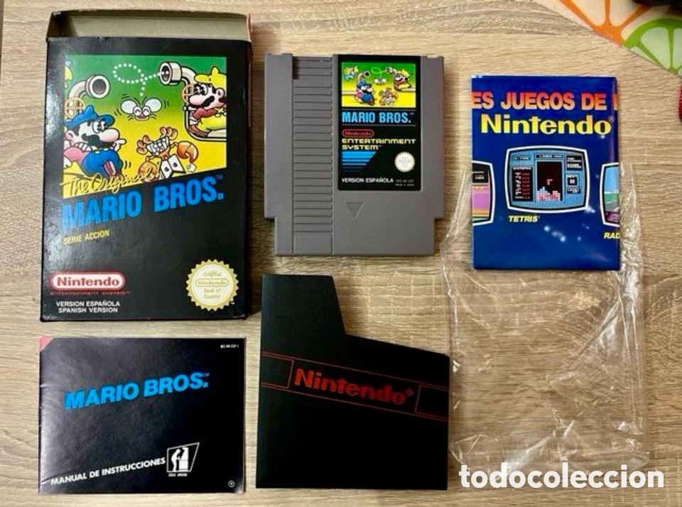 Videojuegos y consolas: Mario bros nes versi&oacute;n espa&ntilde;ola. - Foto 3