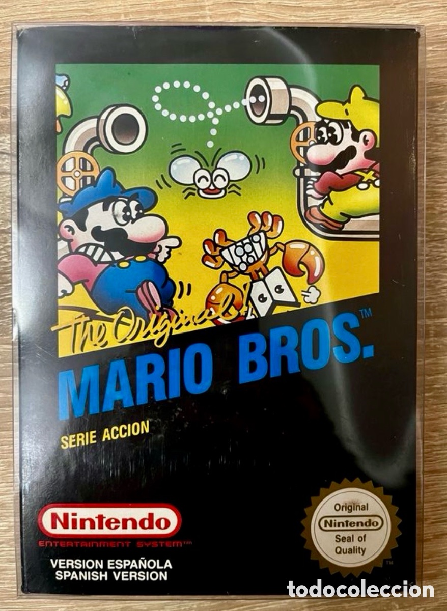 Videojuegos y consolas: Mario bros nes versi&oacute;n espa&ntilde;ola. - Foto 1
