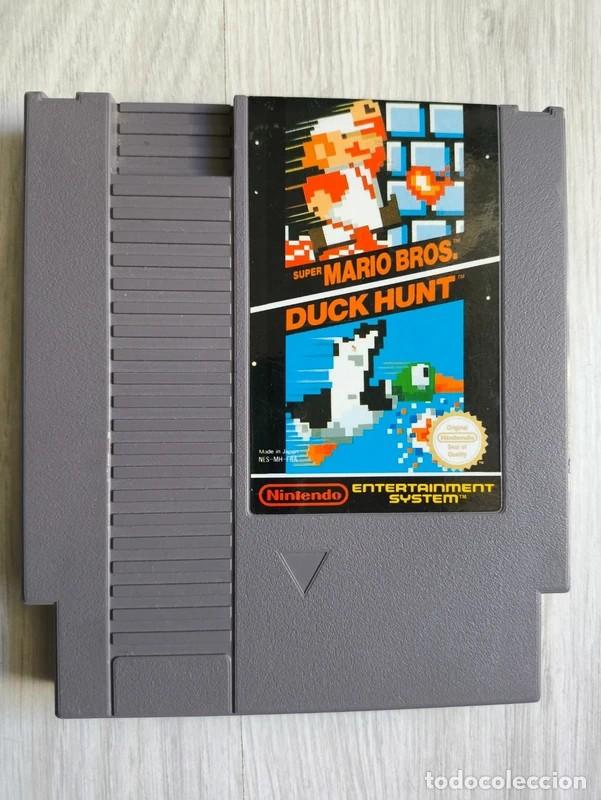 Videojuegos y Consolas: Juego super Mario Bros / duck hunt Nintendo Nes pal