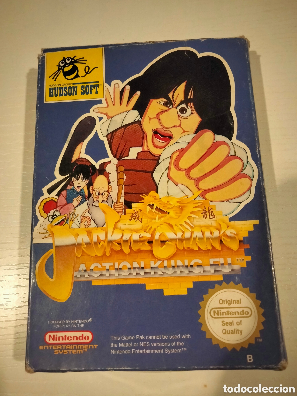 Videojuegos y Consolas: Jackie Chan action kung fu. Nintendo NES