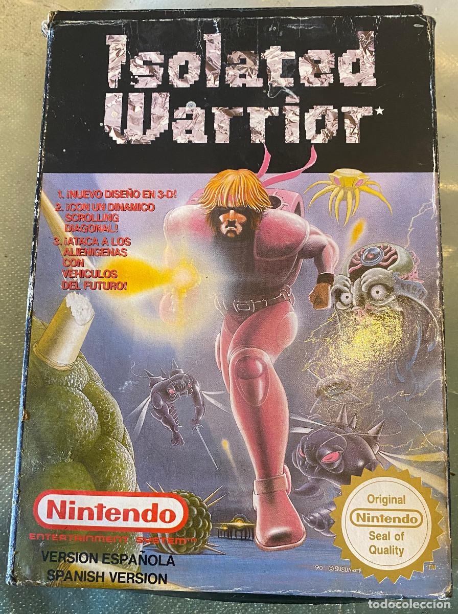 Videojuegos y Consolas: Caja original de videojuego 'Isolated Warrior', de plataforma Nintendo NES. 1991. Para completar.