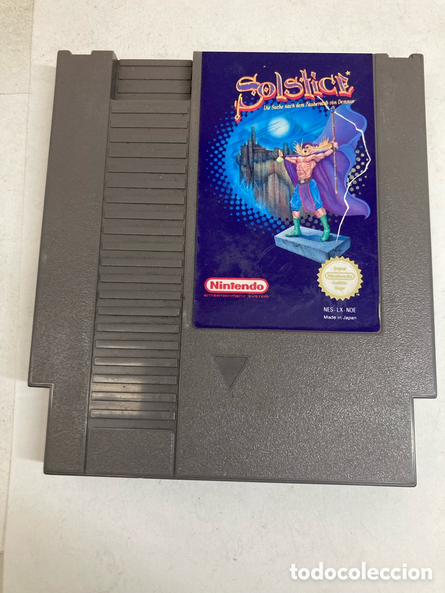 Videojuegos y Consolas: Juego Solstice: The Quest for the Staff of Demnos para la consola Nintendo Entertainment System