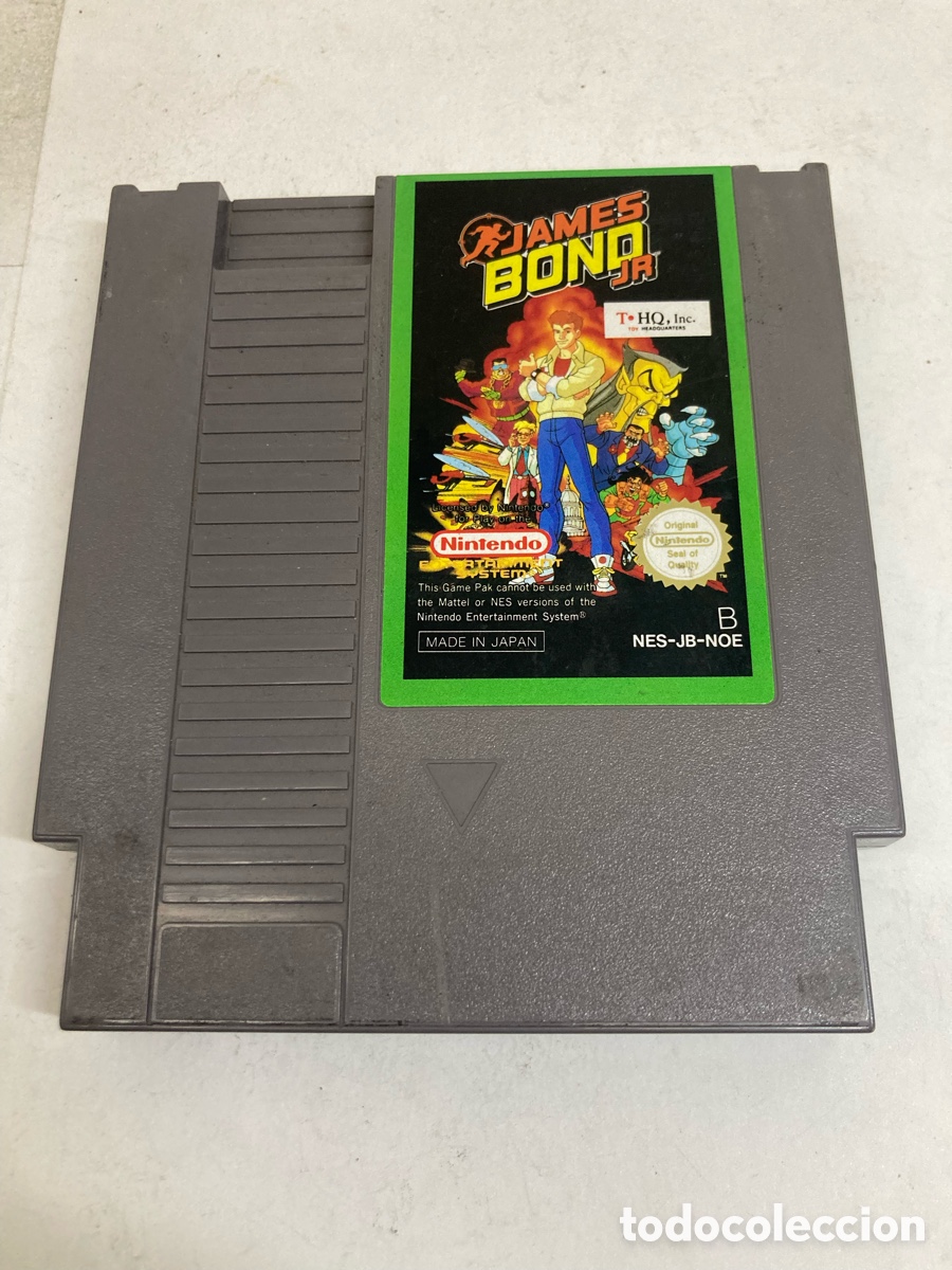 Videojuegos y Consolas: Juego Nintendo Entertainment System (NES) titulado James Bond Jr..