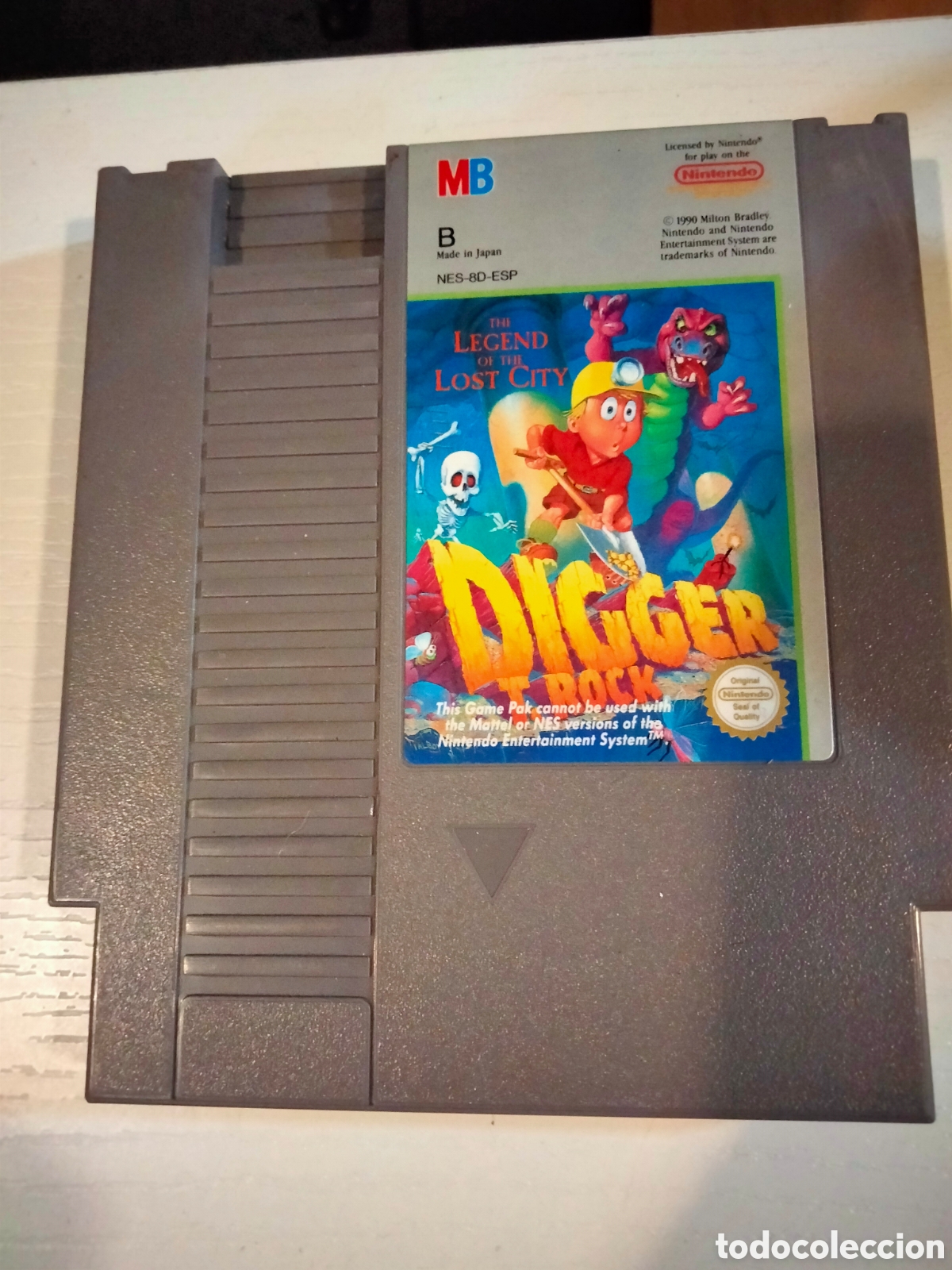 Videojuegos y Consolas: Digger the legend of the lost city Nintendo NES Pal B