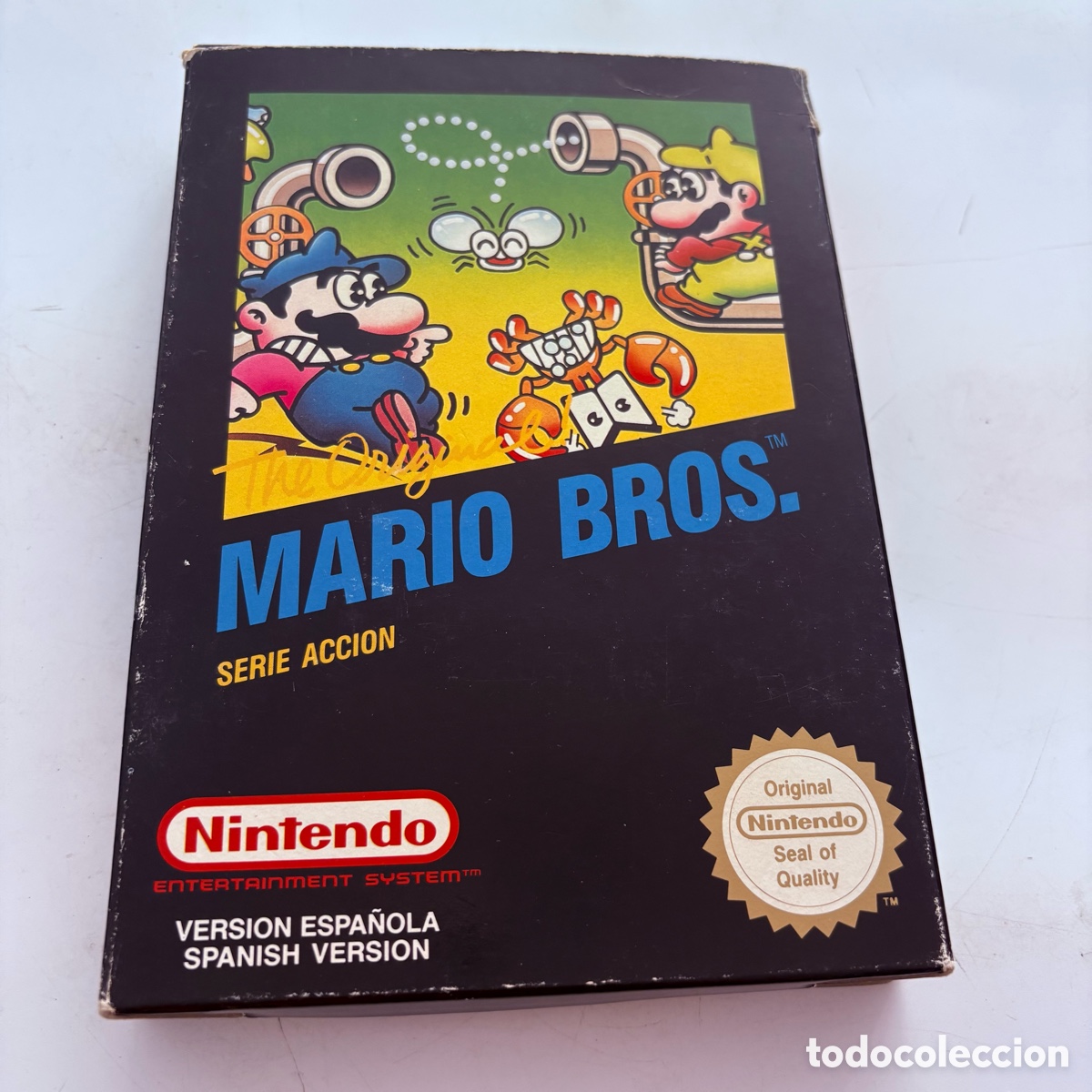 Videojuegos y Consolas: Juego para la consola Nintendo nes mario bros serie accion COMPLETO
