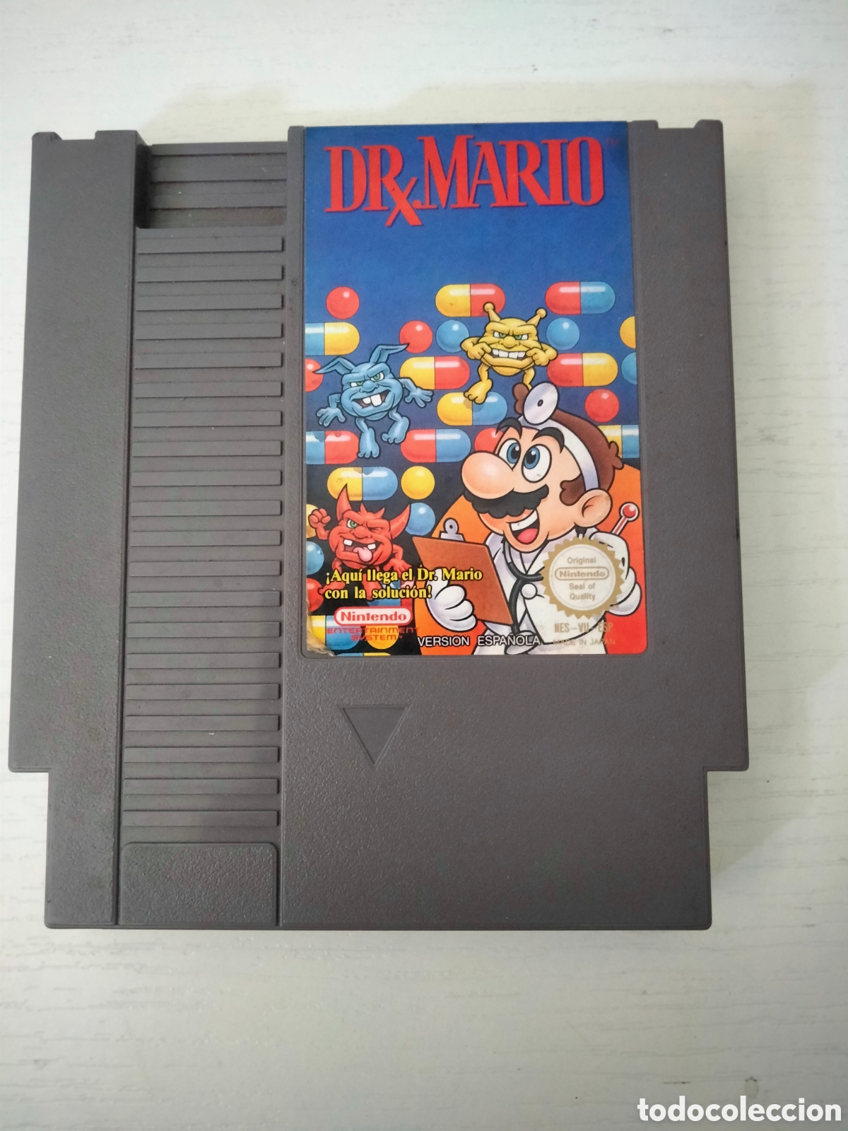 Videojuegos y Consolas: Dr Mario Nintendo NES Pal B versi&oacute;n espa&ntilde;ola