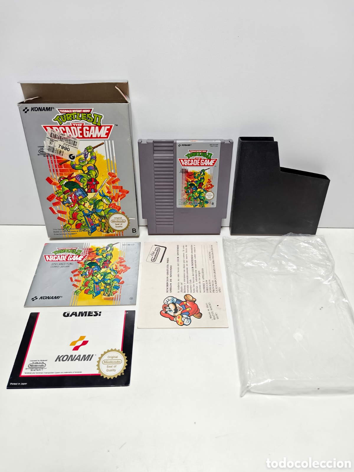 Videojuegos y Consolas: Turtles II the Arcade Game Nintendo NES