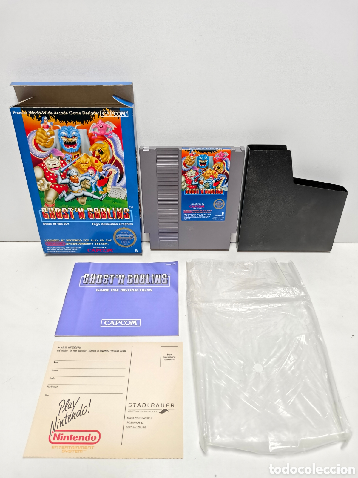 Videojuegos y Consolas: Ghost'n Goblins Nintendo NES