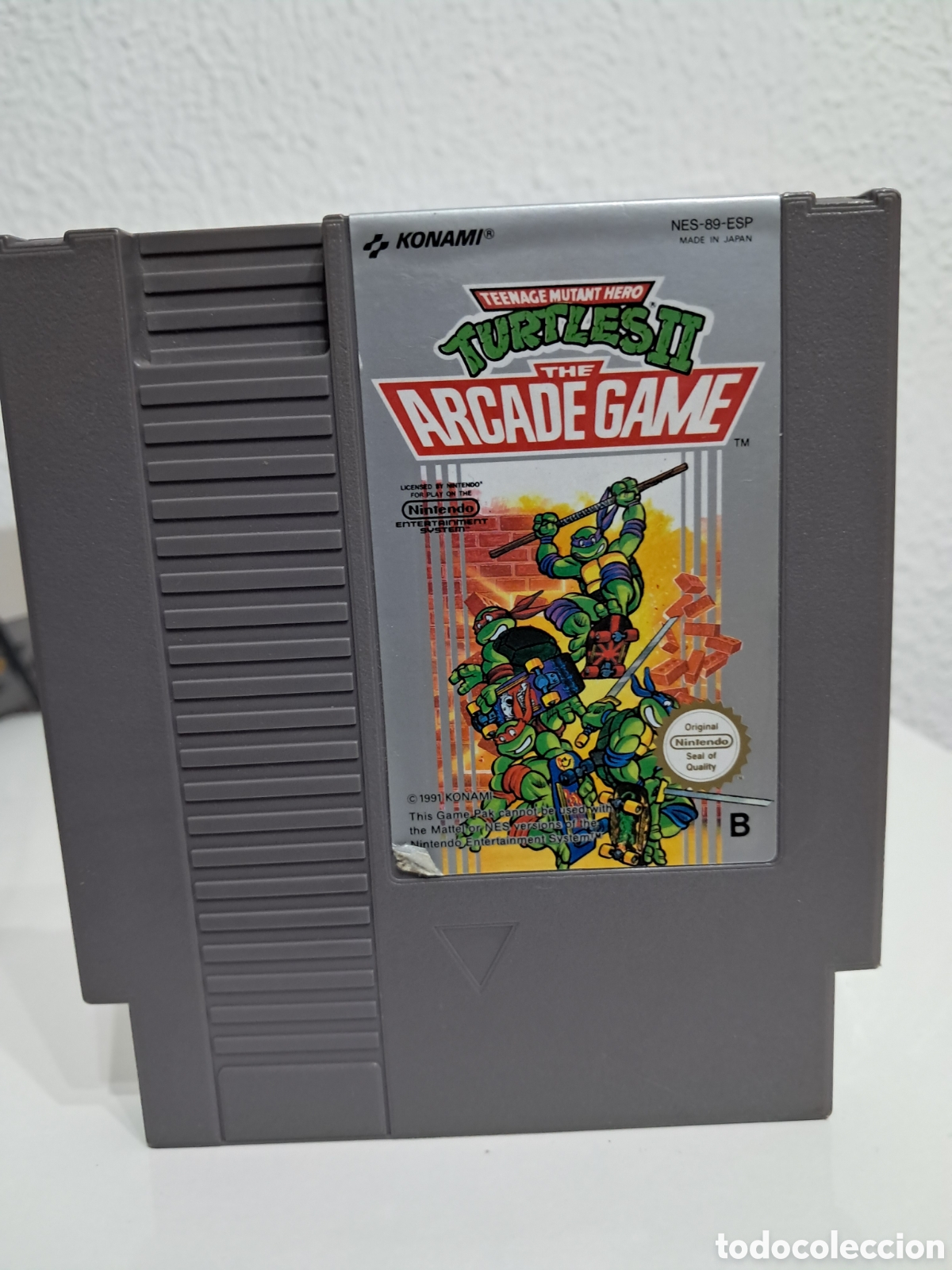 Videojuegos y Consolas: Juego de las tortugas ninjas,NES Teenage Mutant Hero Turtles II: The Arcade Gam