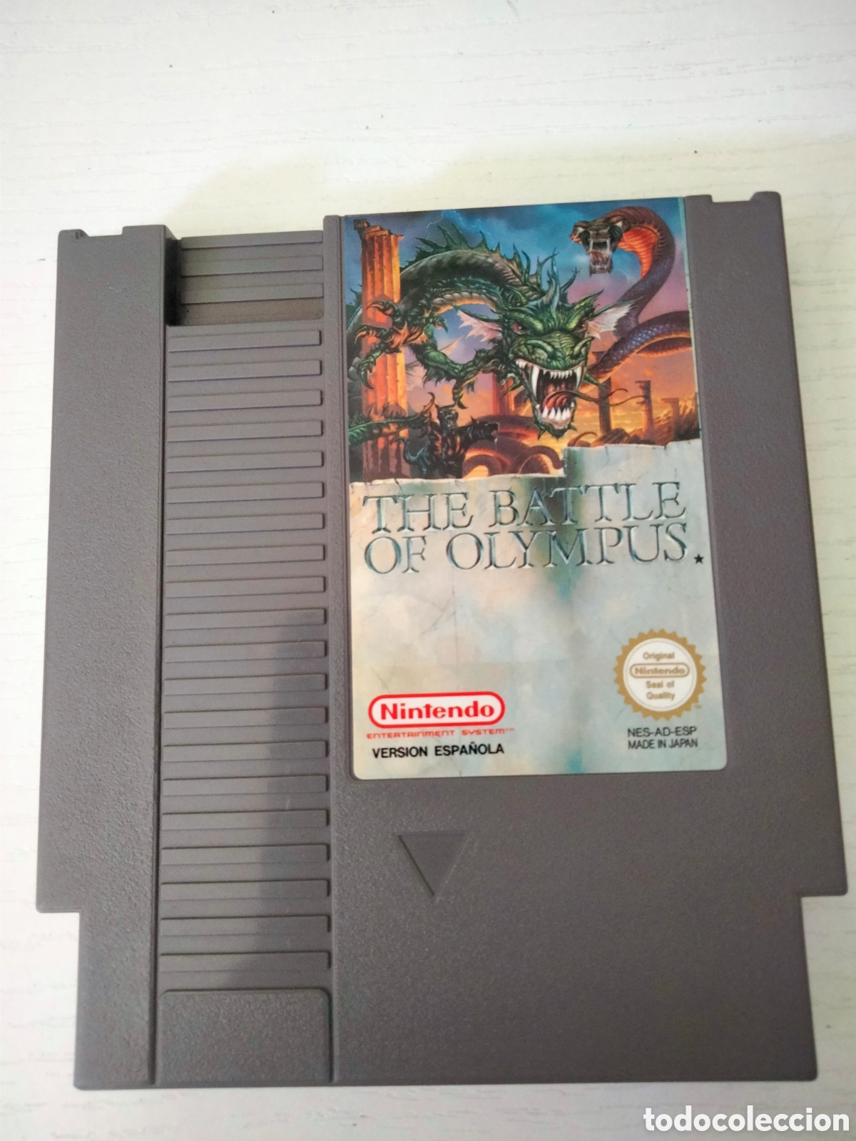 Videojuegos y Consolas: The Battle of the olympus Nintendo NES Pal B versi&oacute;n espa&ntilde;ola