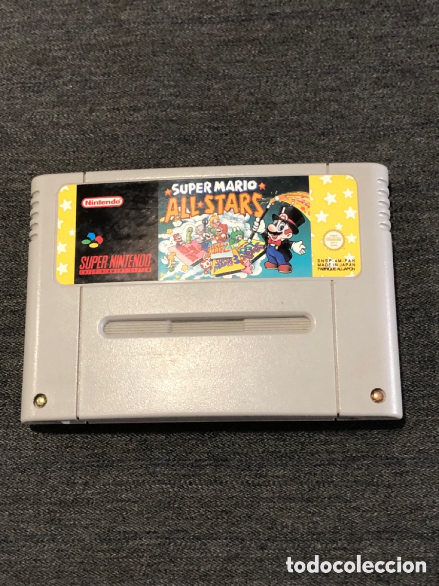 Videojuegos y Consolas: Videojuego Super Mario All Stars para consola Super Nintendo - PAL Europe