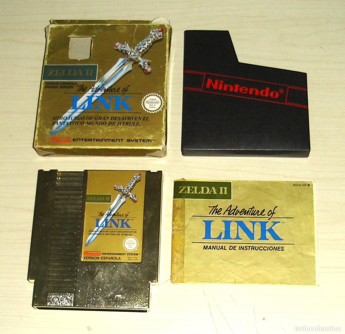 Jeux Vid&eacute;o et Consoles: Zelda II Link juego consola Nintendo Nes