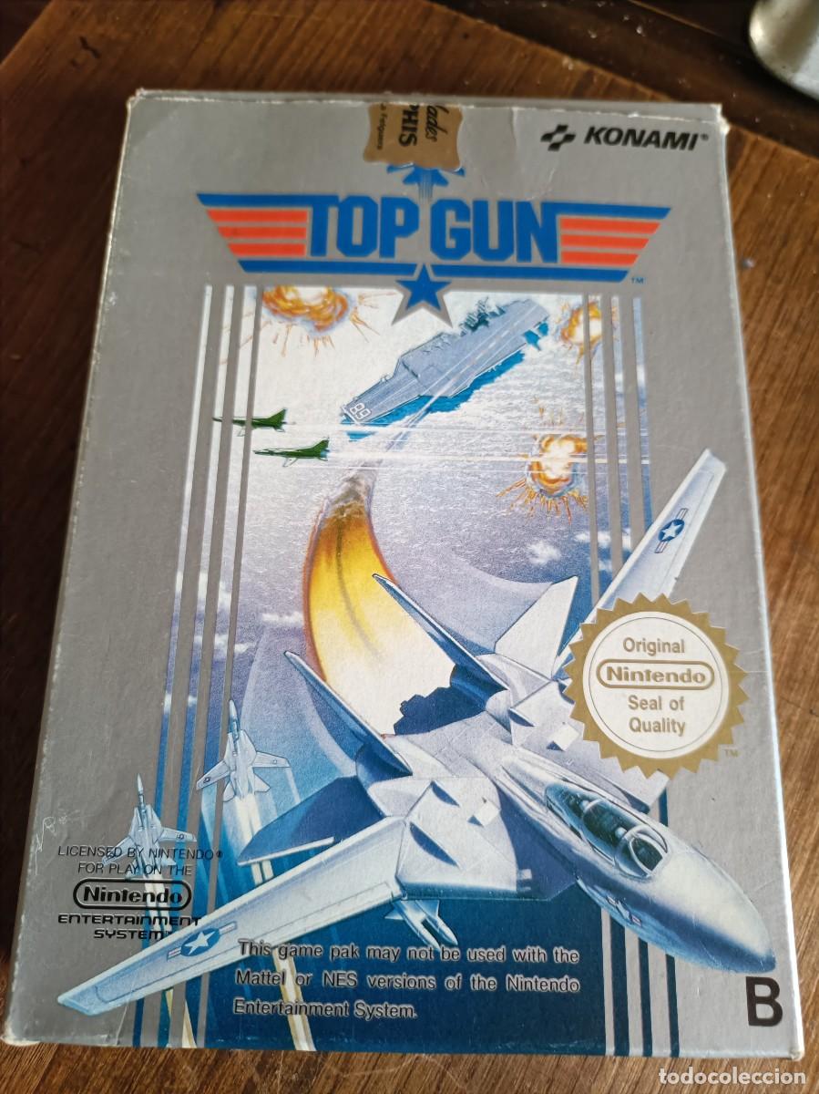 Videojuegos y Consolas: JUEGO PARA NINTENDO NES TOP GUN -