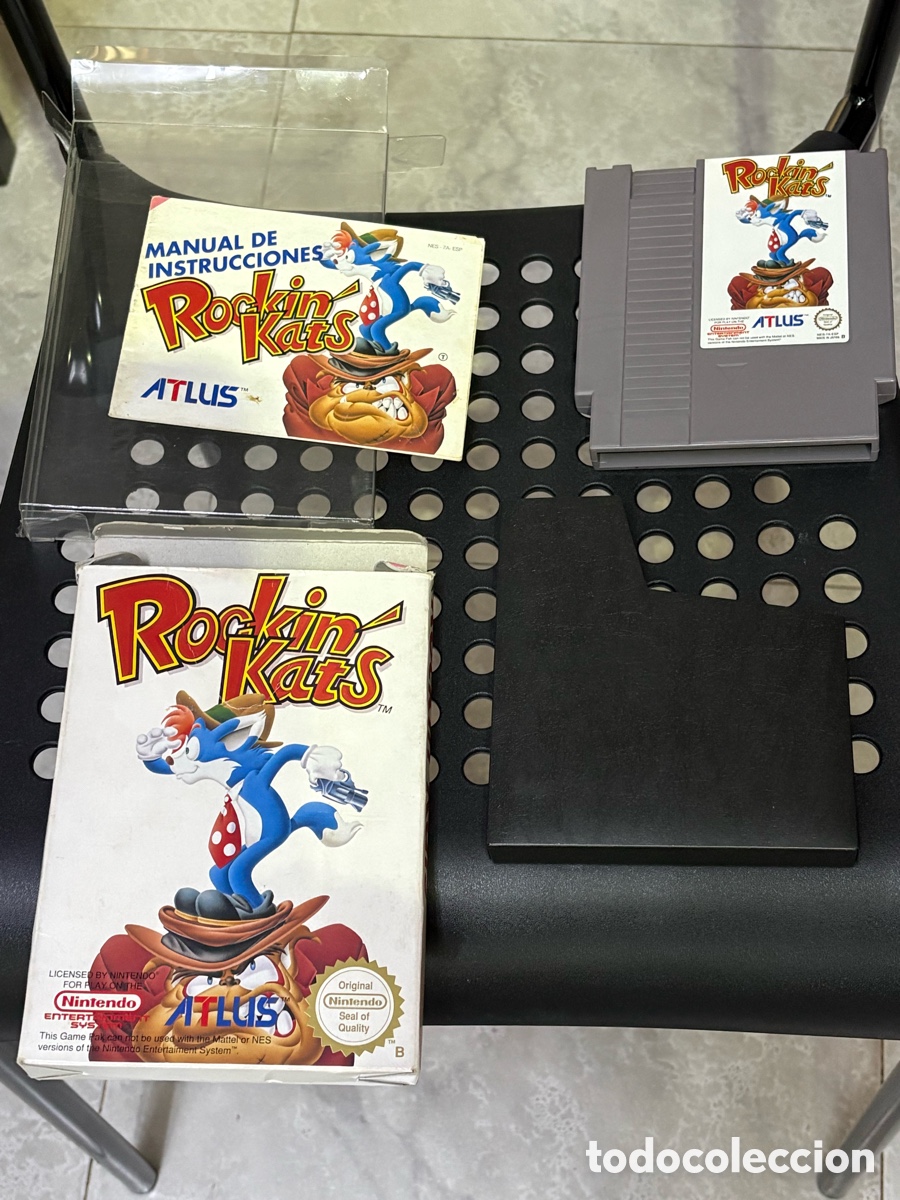 Videojuegos y Consolas: Juego Nes Rockin Cats