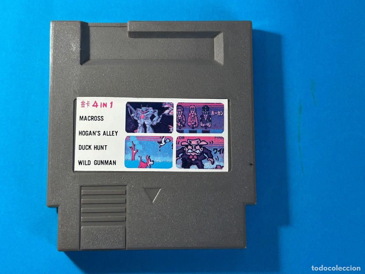Videojuegos y Consolas: 4 IN 1 JUEGO CLONICO NES NASA MACROSS - HOGAN'S ALLEY - DUCH HUNT - WILD GUNMAN