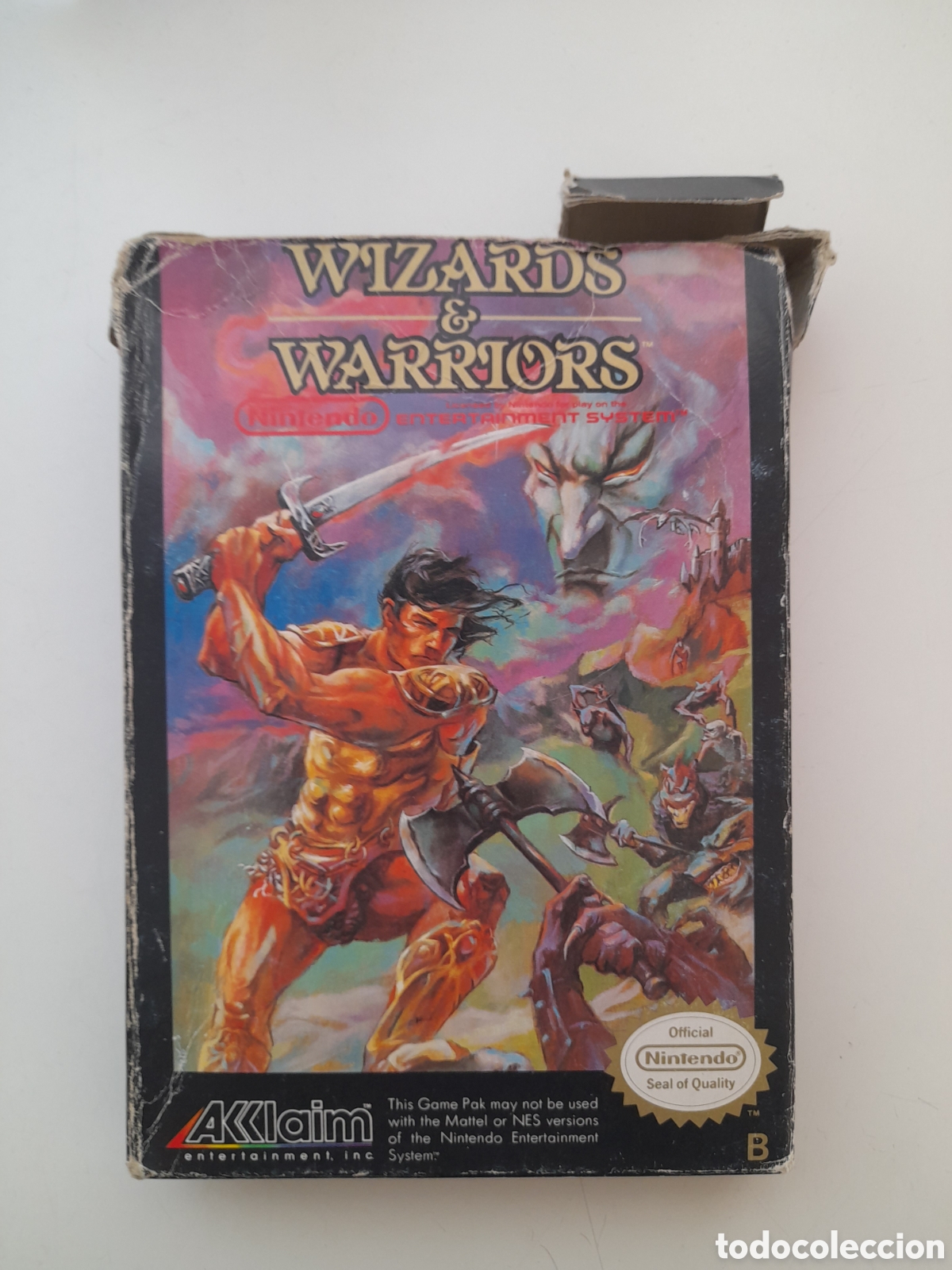 Videojuegos y Consolas: WIZARDS AND WARRIORS. JUEGO NINTENDO NES