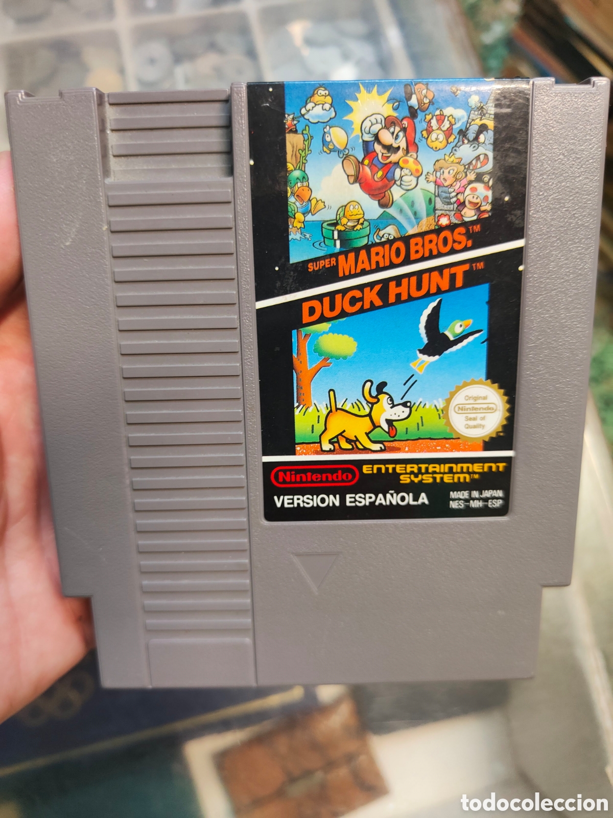 Videojuegos y Consolas: Video juego super Mario Bros,duck hunt Nintendo nes