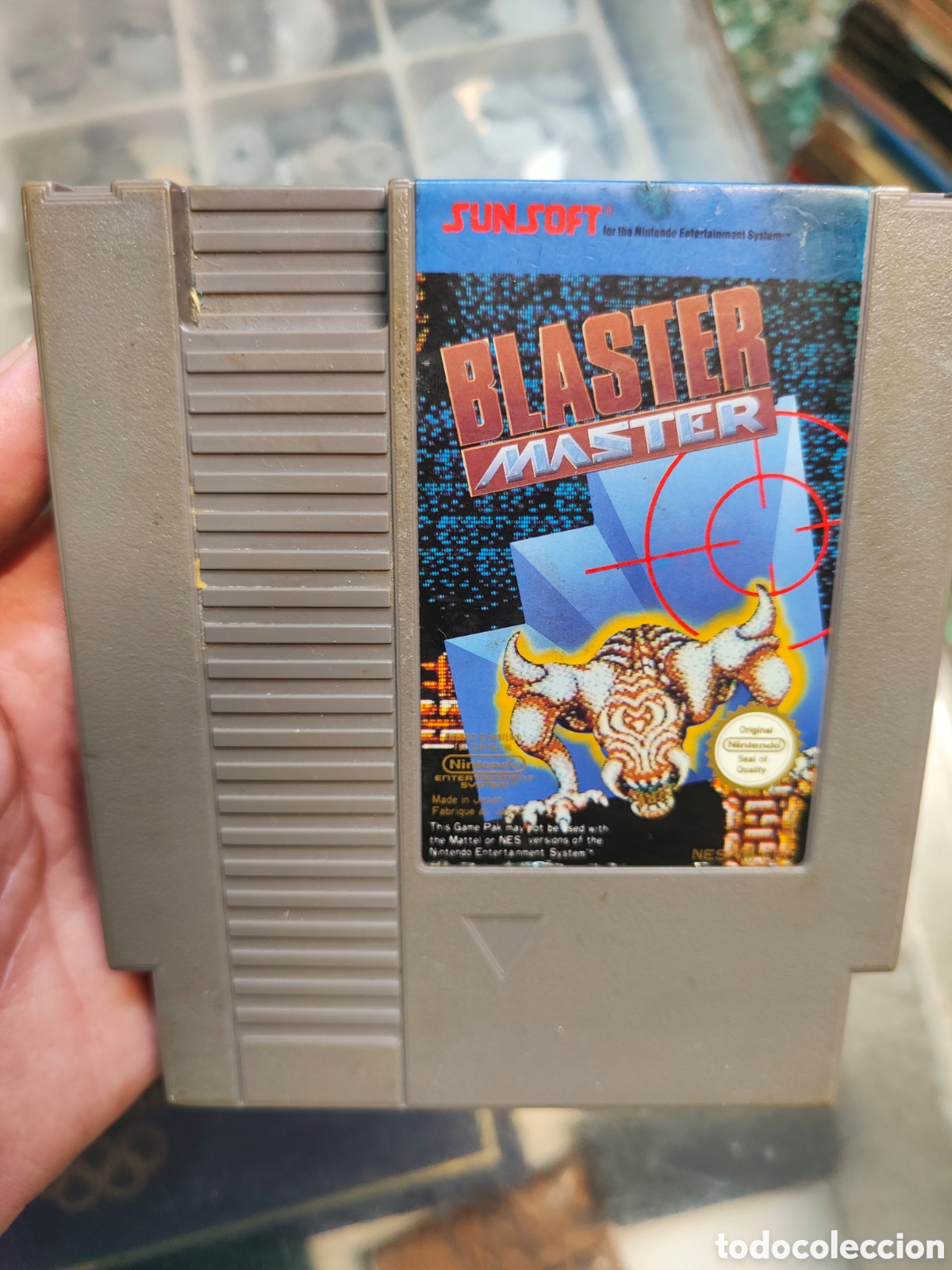Videojuegos y consolas: Video juego blaster m&aacute;ster Nintendo nes - Foto 1