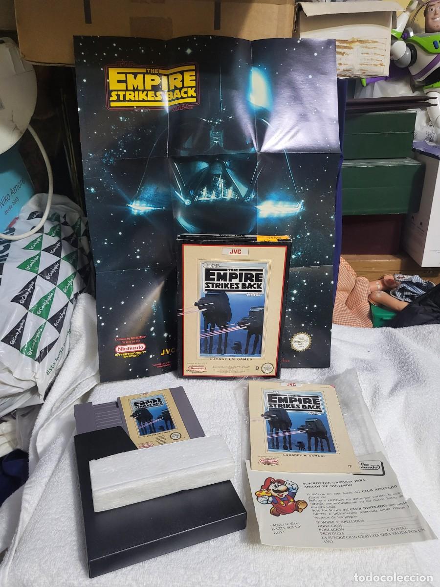 Videojuegos y Consolas: JUEGO NINTENDO NES - STAR WARS - THE EMPIRE STRIKES BACK - EXCELENTE ESTADO