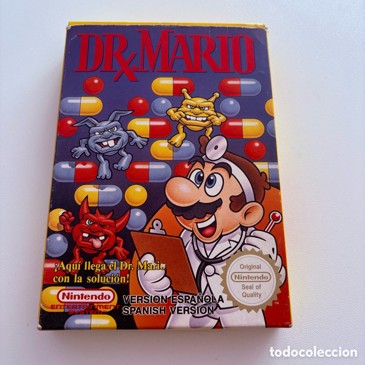 Videojuegos y Consolas: juego para la consola nintendo nes dr. mario version espa&ntilde;ola